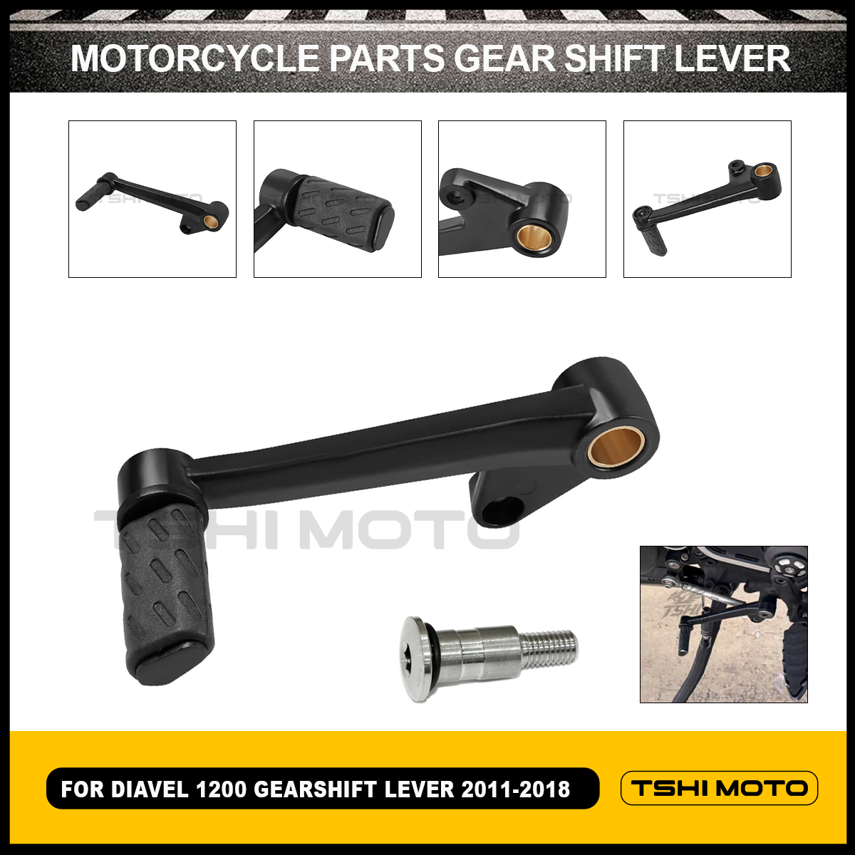 Motorcycle Gear Change - Pure Aluminum Gear Shift Lever For
